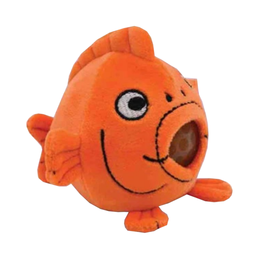 Wholesale Stress Reliever Plush Toy With Squeezy Crystal Ball,2.7", Marine Animal Series