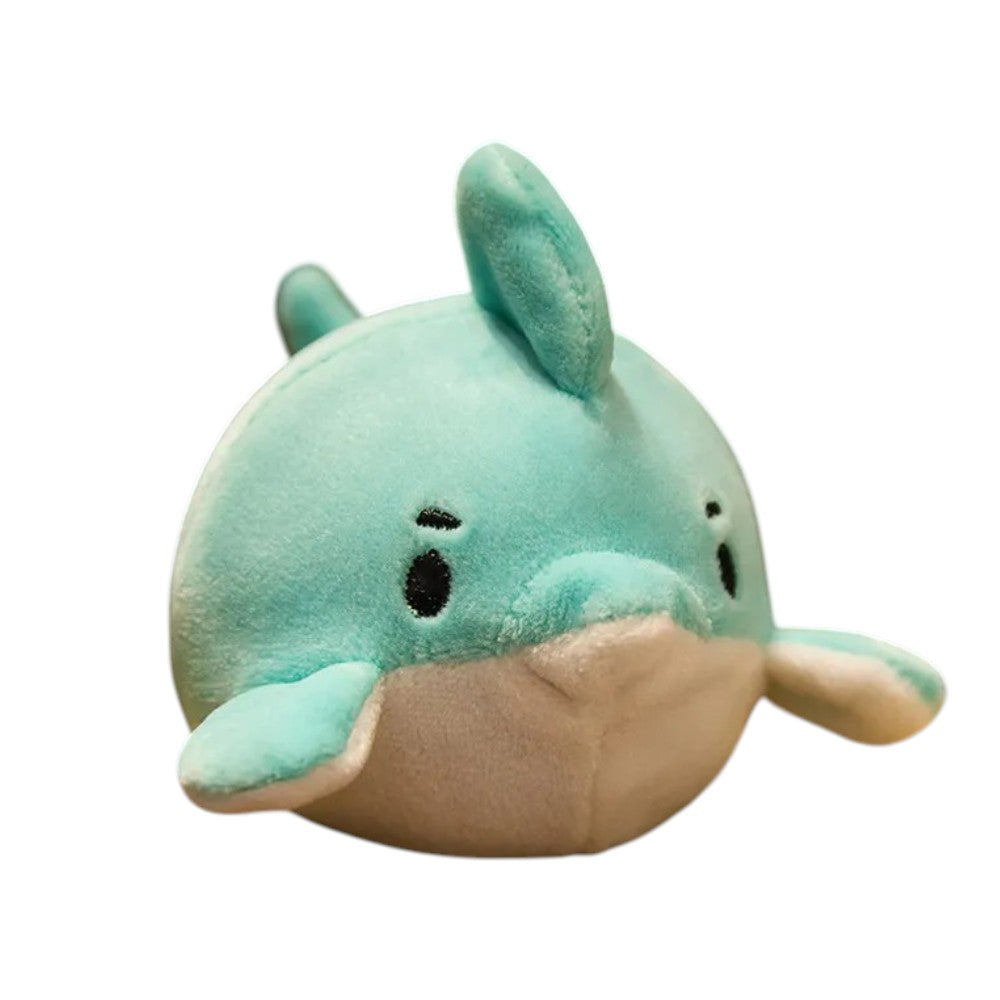 Wholesale Stress Reliever Plush Toy With Squeezy Crystal Ball,2.7", Marine Animal Series