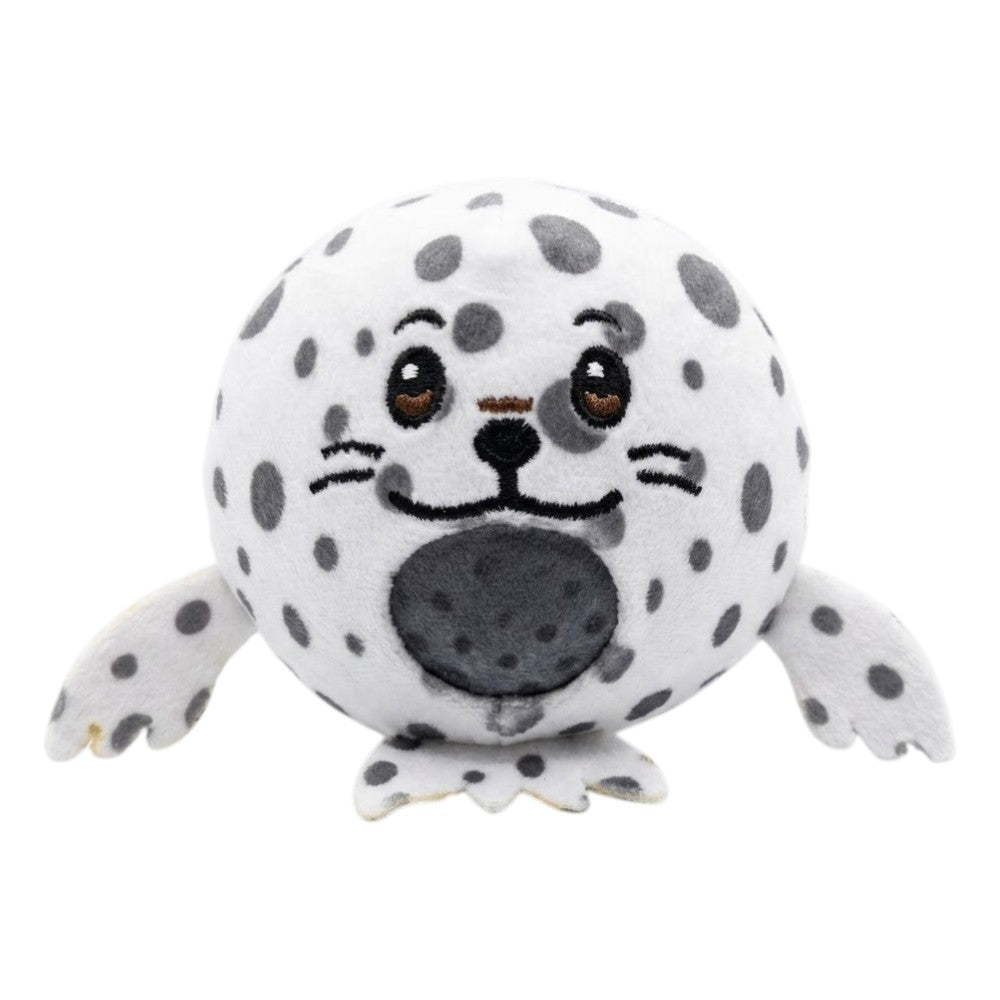Wholesale Stress Reliever Plush Toy With Squeezy Crystal Ball,2.7", Marine Animal Series